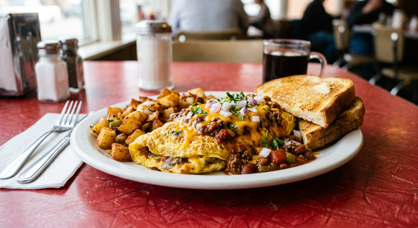 Texas Chili Omelet